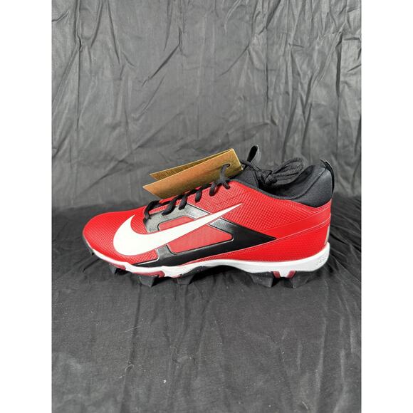 Nike Alpha Huarache 4 Elite Baseball Cleats Shoes Mens Size 11 NWT Red Black - Picture 4 of 9